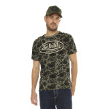 Tee Shirt Kaki coupe Regular Col rond All Over BRAD | Homme - Vondutch