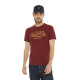 Tee Shirt Rouge coupe Regular Col rond FIRST | Homme - Vondutch | Von Dutch