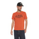 Tee Shirt Orange coupe Regular Col rond FIRST | Homme - Vondutch | Von Dutch