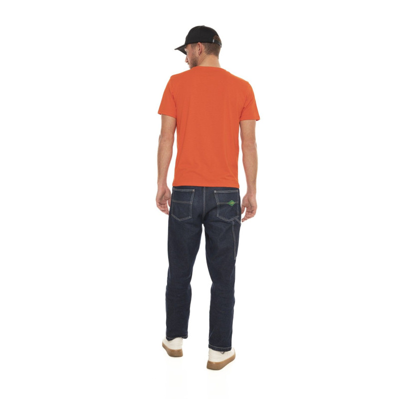 Tee Shirt Orange coupe Regular Col rond FIRST | Homme - Vondutch | Von Dutch