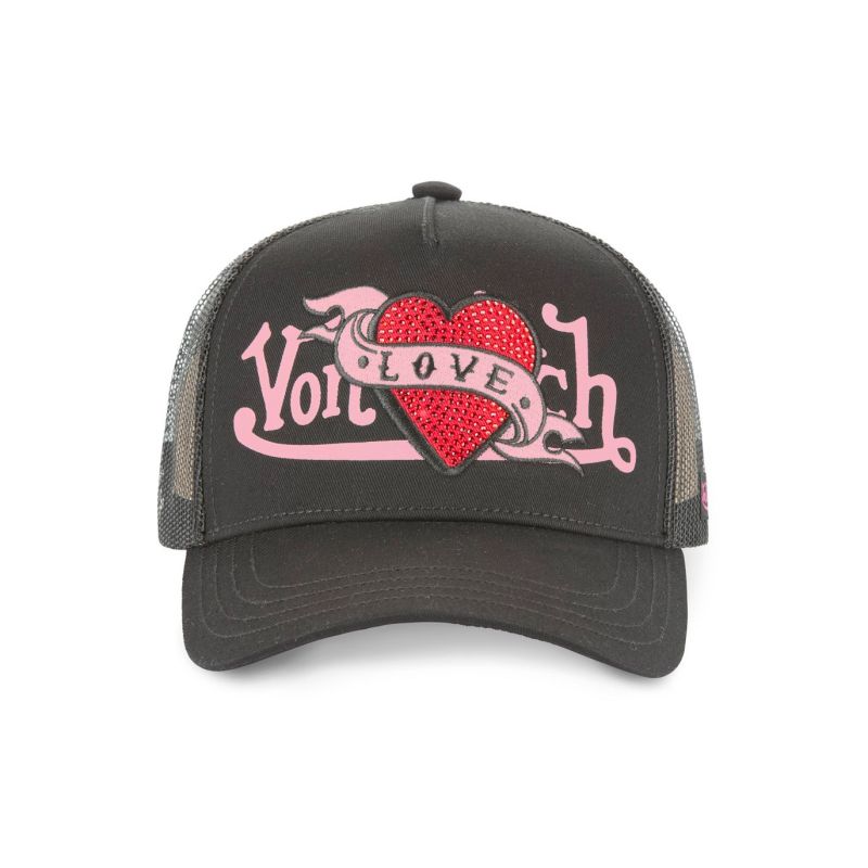 Casquette Von Dutch femme avec filet Lovu