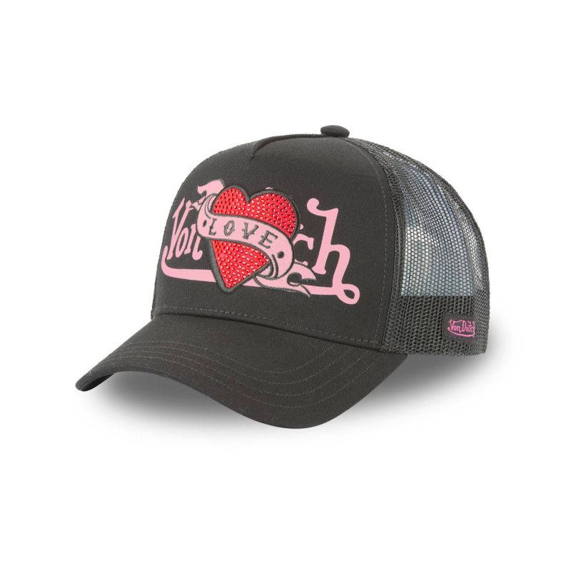 Casquette Von Dutch femme avec filet Lovu