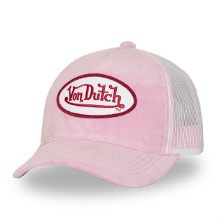 Casquette Vondutch Rose Velours Trucker Snapback Kylie | Von Dutch