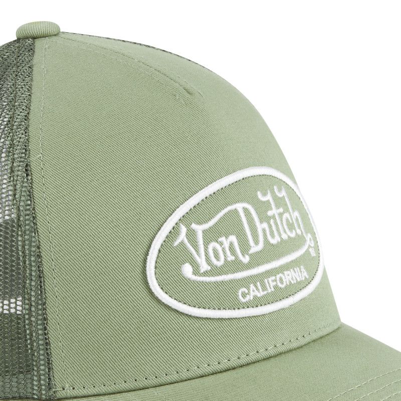 Casquette baseball avec filet sergé de coton et badge brodé Lof