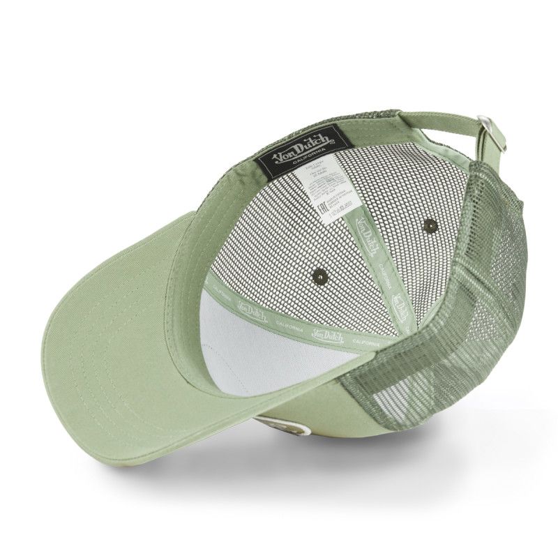 Casquette baseball avec filet sergé de coton et badge brodé Lof