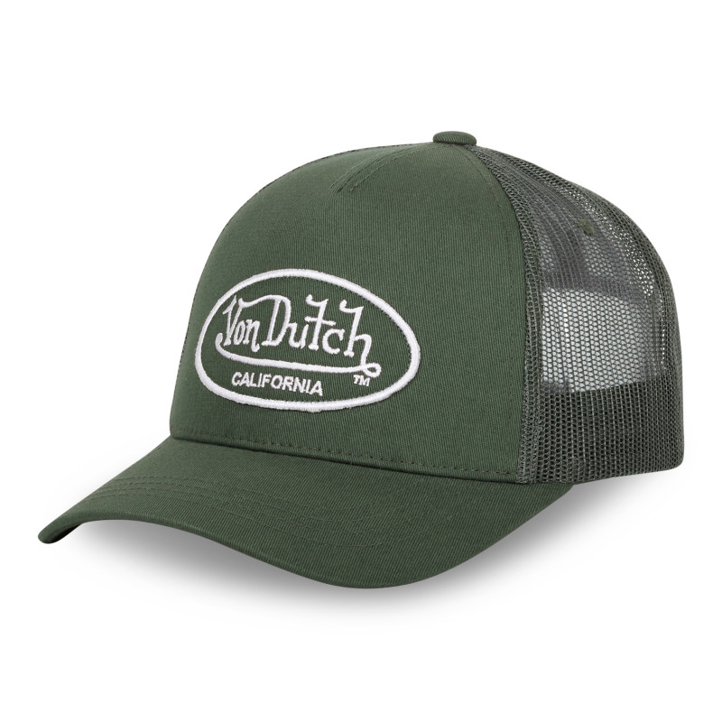 Casquette baseball avec filet sergé de coton et badge brodé Lof