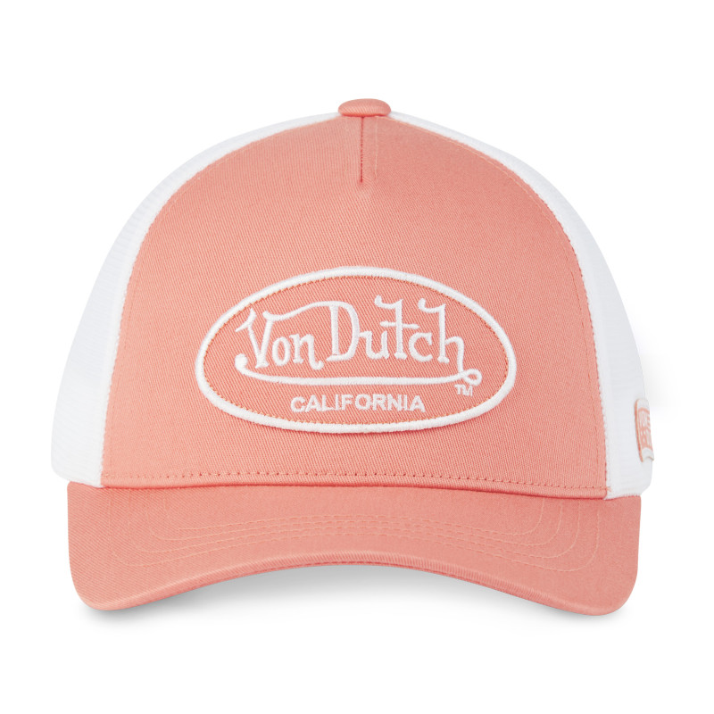 Casquette baseball avec filet bi color en sergé avec broderie Lof