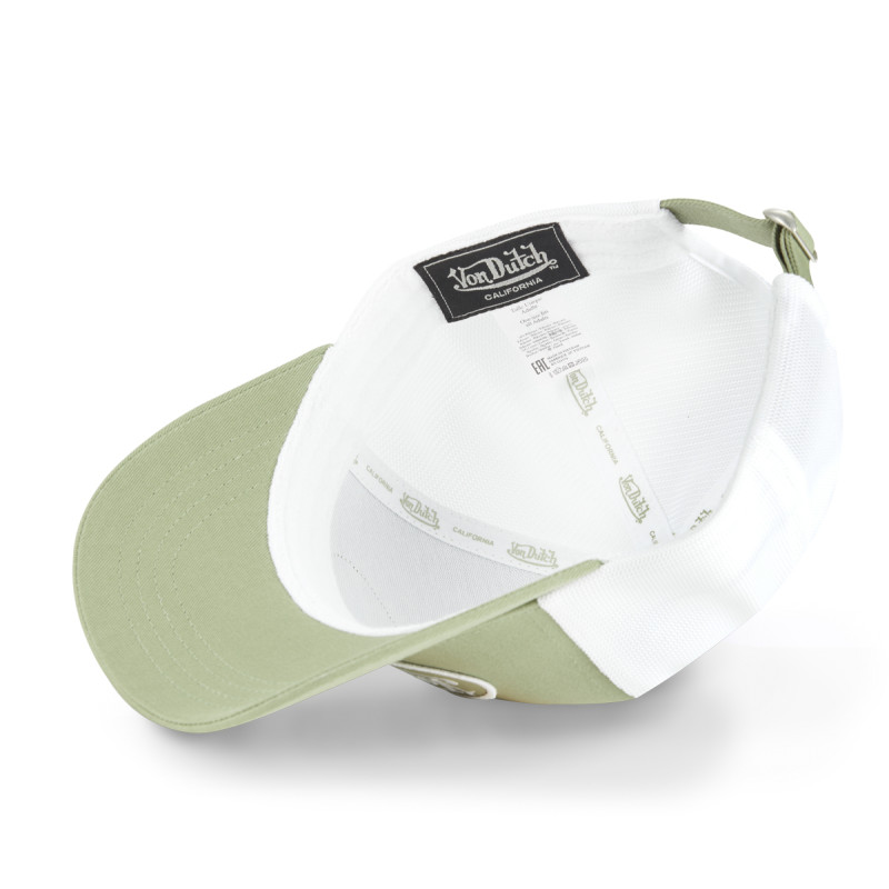 Casquette baseball avec filet sergé de coton et badge brodé Lof