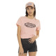 Tee Shirt Rose coupe Regular Col rond LÉOPARD | Femme - Vondutch | Von Dutch