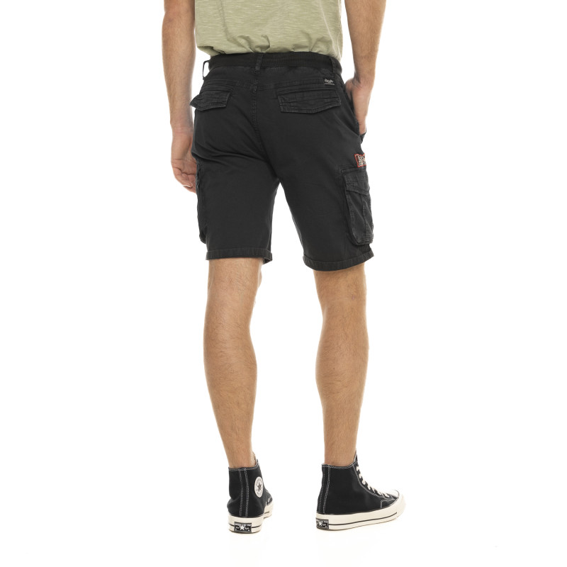 Bermuda en Coton coupe Court Noir Ceinture Elastique | Homme - Vondutch | Von Dutch