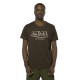 Tee Shirt Marron coupe Regular Col rond FIRST | Homme - Vondutch | Von Dutch