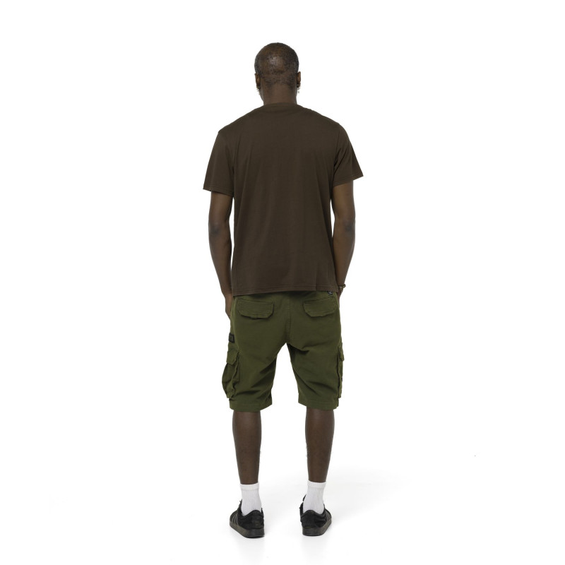 Tee Shirt Marron coupe Regular Col rond FIRST | Homme - Vondutch | Von Dutch