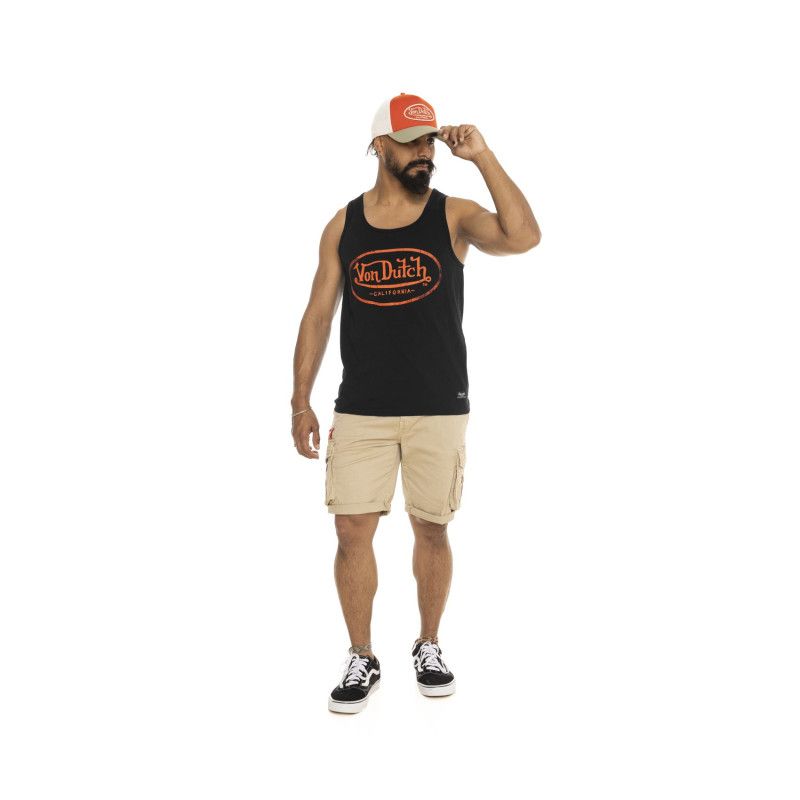 Tee Shirt Noir coupe Regular Col rond BASE | Homme - Vondutch | Von Dutch