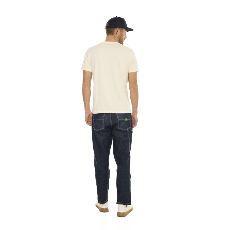 Tee Shirt Beige coupe Regular Col rond FIRST | Homme - Vondutch | Von Dutch