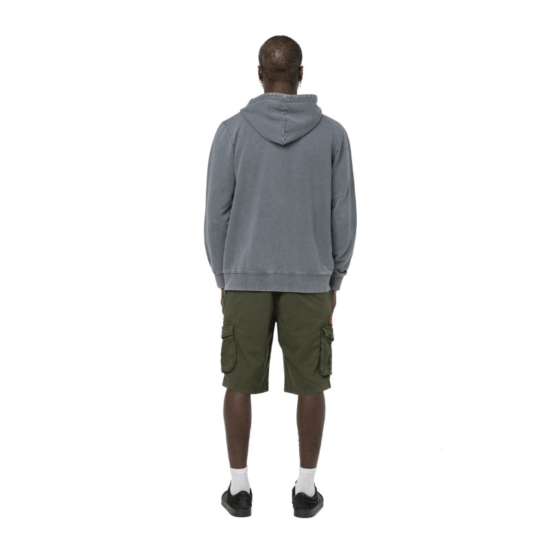 Sweat à capuche Zippé coupe Comfort fit Gris CRUZ | Homme - Vondutch | Von Dutch