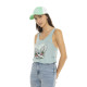 Débardeur Bleu coupe Oversize SKULL | Femme - Vondutch | Von Dutch