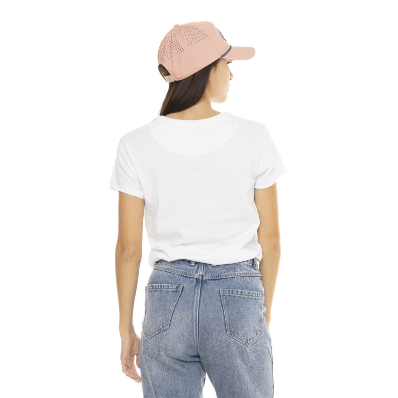 Tee Shirt Blanc coupe Regular Col rond PHOTO | Femme - Vondutch | Von Dutch