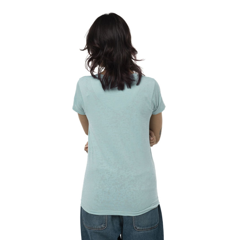 Tee Shirt Bleu coupe Regular Col V SWORD | Femme - Vondutch | Von Dutch
