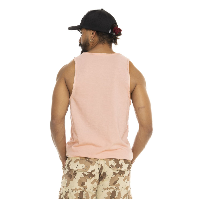 Débardeur Rose coupe Regular Col large PARADISE | Homme - Vondutch | Von Dutch