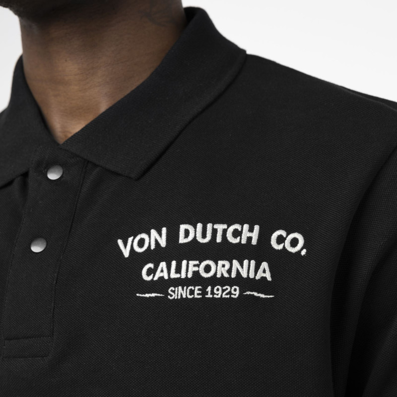 Polo homme manches courtes avec broderie Company