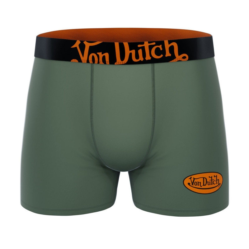 Lot de 3 Boxers homme Coton Kaki | Vondutch | Von Dutch