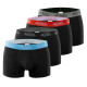 Lot de 4 Boxers homme Coton Noir | Vondutch | Von Dutch