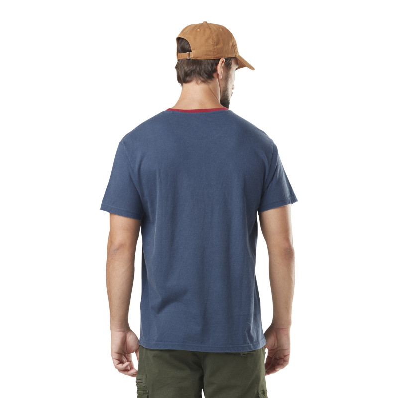 Tee Shirt Bleu coupe Régular Col rond WOLF | Homme - Vondutch | Von Dutch