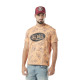 Tee Shirt Orange coupe Regular Col rond FRONT | Homme - Vondutch | Von Dutch