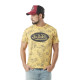 Tee Shirt Jaune coupe Regular Col rond FRONT | Homme - Vondutch | Von Dutch