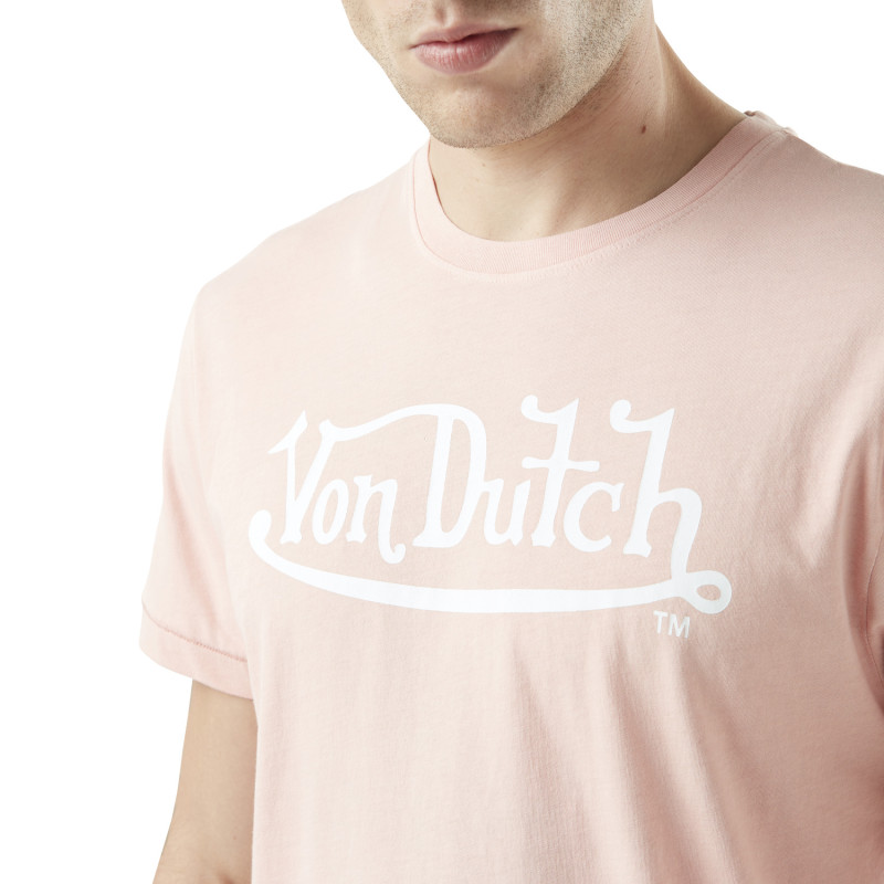 Tee Shirt Rose coupe Regular Col rond VON | Homme - Vondutch | Von Dutch