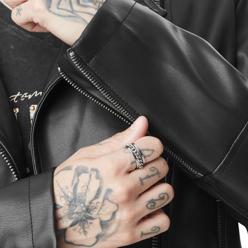 Veste motard femme Biker