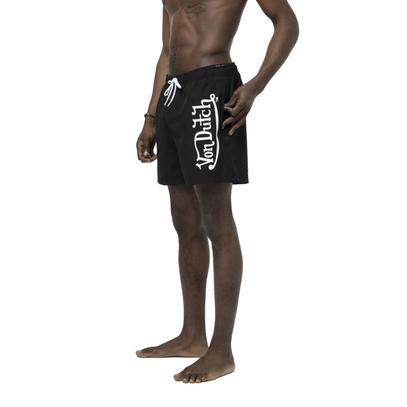 Short de bain Noir cordon contrasté Mick | Homme - Von Dutch | Von Dutch
