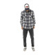 Chemise en Flanelle à carreaux coupe Régular Manches longues Bleue JACK | Homme - Vondutch | Von Dutch