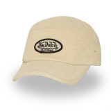 Casquette 5 panneaux  adulte en velours cotelé avec patch Velvet