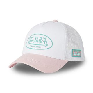 Casquette Vondutch Blanche Trucker Snapback 3D GLITTER | Von Dutch