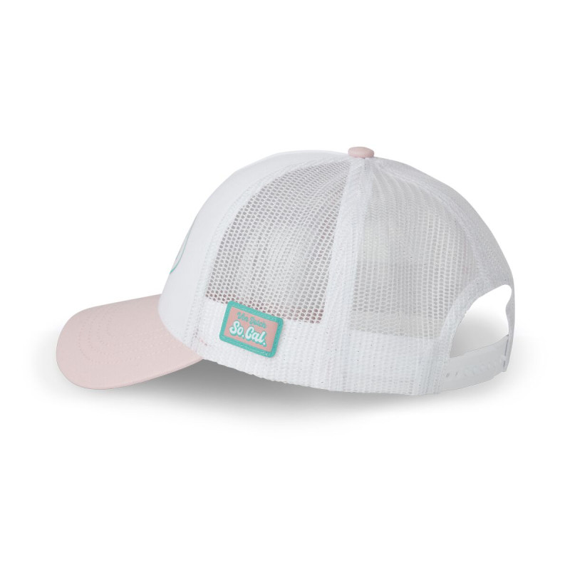 Casquette baseball avec filet adulte brillante patch rubber Glitter