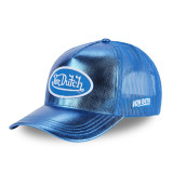 Casquette baseball avec filet adulte en simili effet peau de Reptile