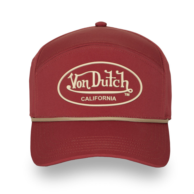 Casquette 6 panneaux adulte logo rubber print Cord