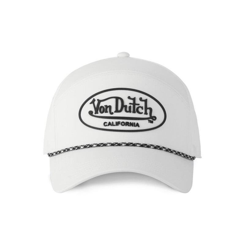Casquette 6 panneaux adulte logo rubber print Cord