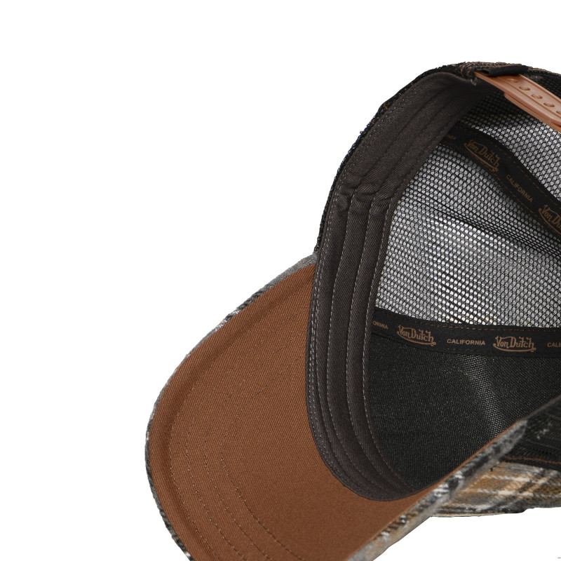 Casquette Vondutch Grise Baseball Snapback CAR | Von Dutch