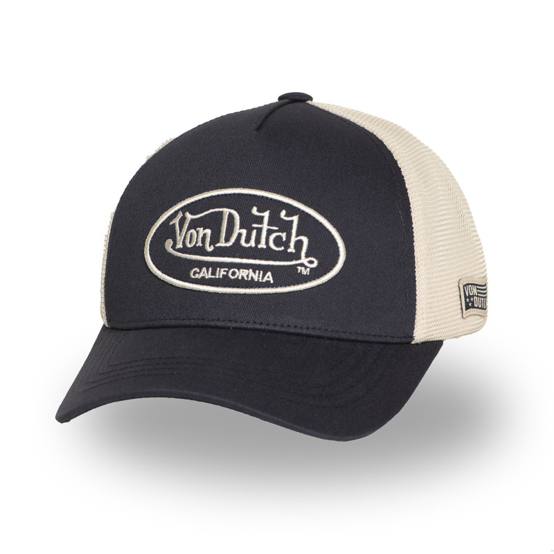 Casquette baseball avec filet adulte bi-colore et logo brodé LOFB