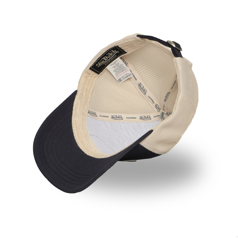 Casquette baseball avec filet adulte bi-colore et logo brodé LOFB