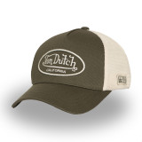 Casquette Vondutch Verte Baseball Strapback / Boucle LOF