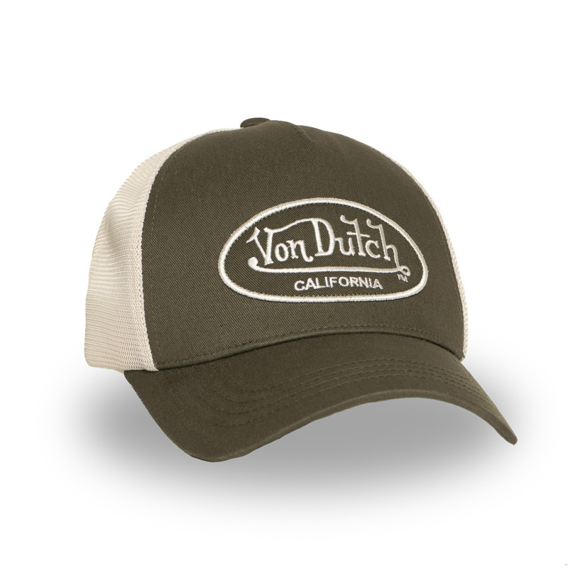 Casquette Vondutch Verte Baseball Strapback / Boucle LOF | Von Dutch