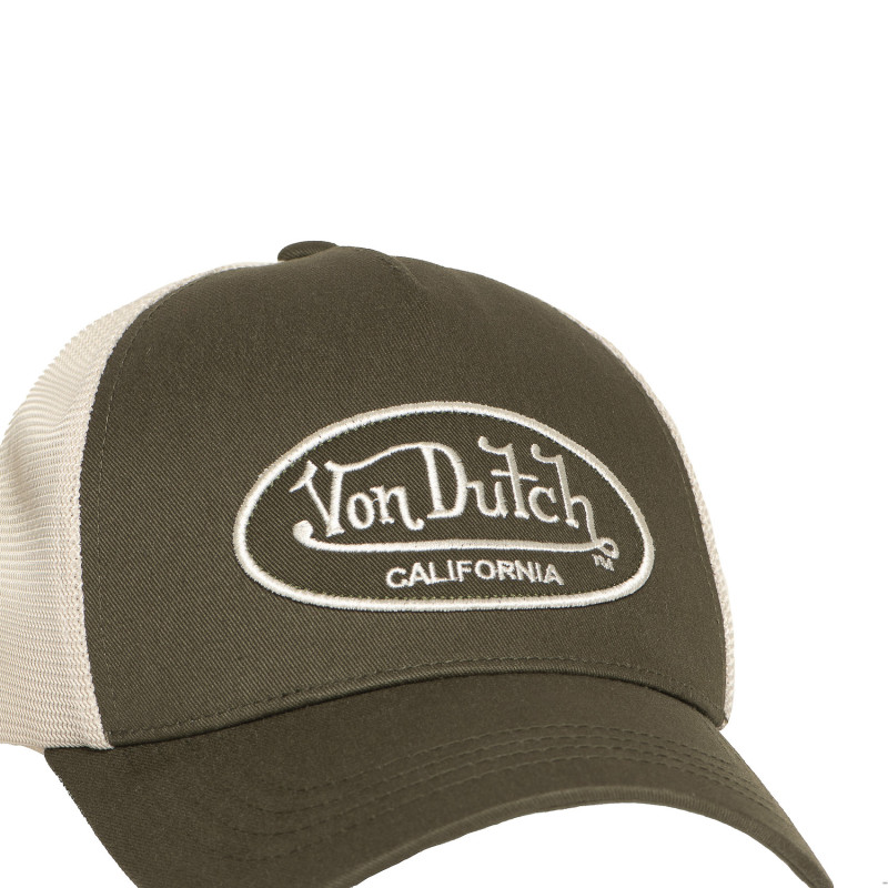 Casquette Vondutch Verte Baseball Strapback / Boucle LOF | Von Dutch