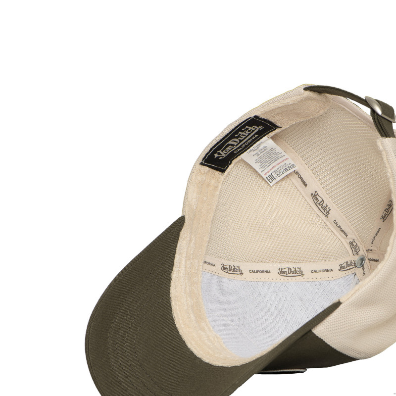 Casquette Vondutch Verte Baseball Strapback / Boucle LOF | Von Dutch
