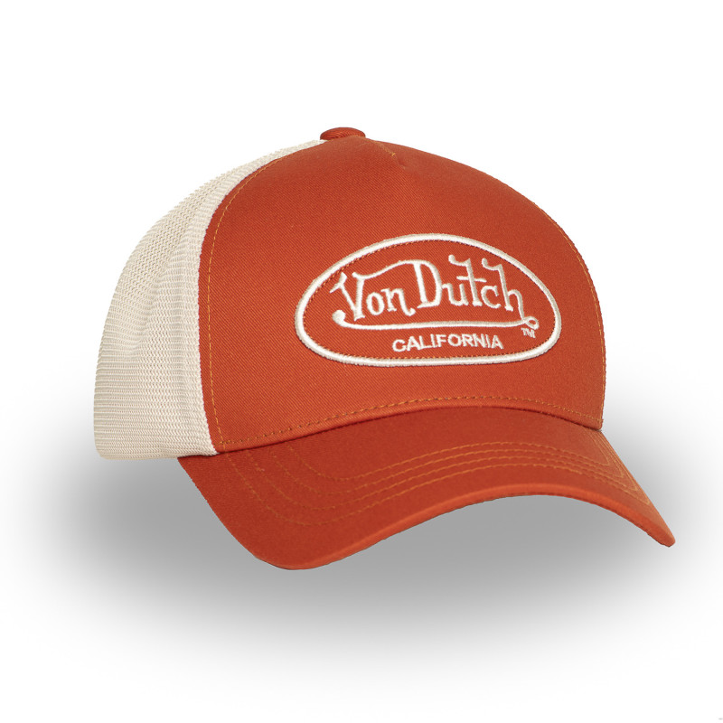 Casquette Vondutch Marron Baseball Strapback / Boucle LOF | Von Dutch
