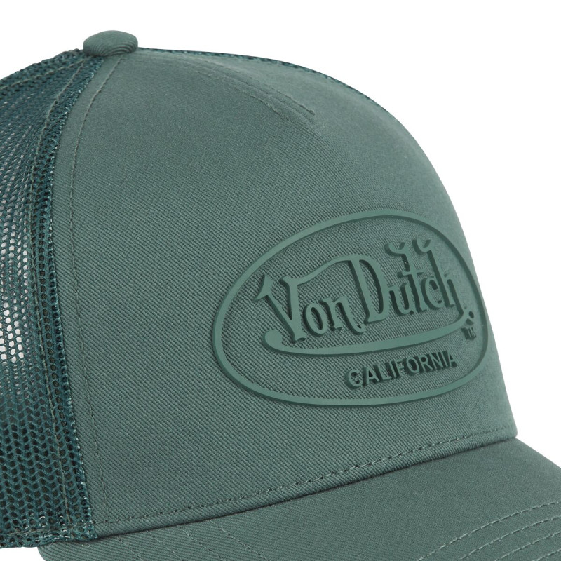 Casquette Vondutch Verte Baseball Snapback LOG | Von Dutch