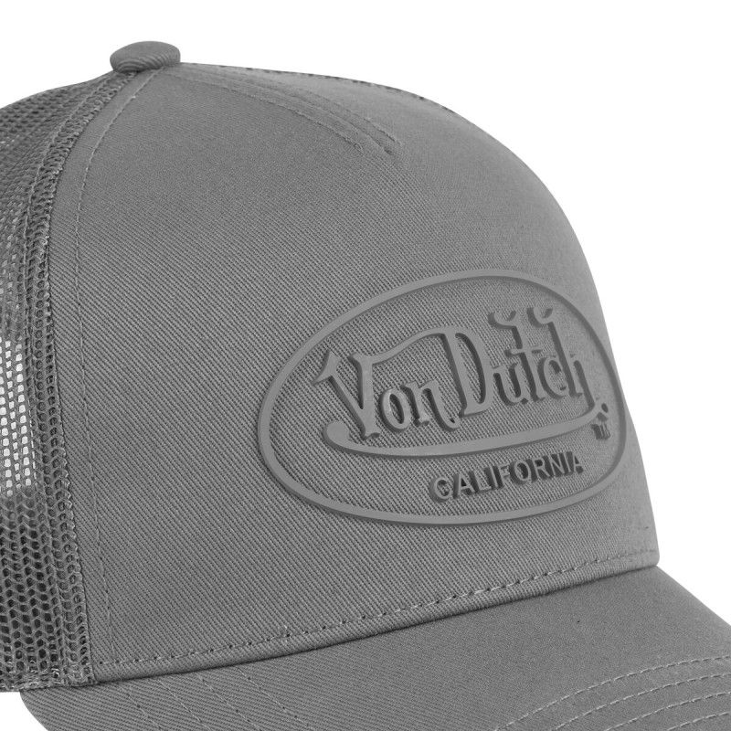 Casquette baseball avec filet adulte avec logo rubber print LOG