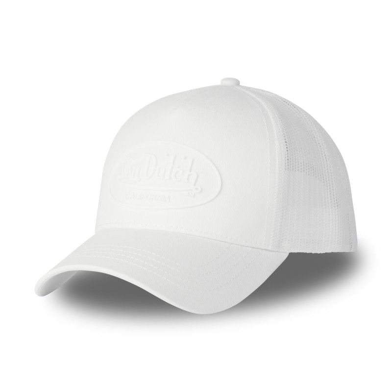 Casquette baseball avec filet adulte avec logo rubber print LOG